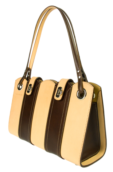 CL0810 Brown and Natural Bag